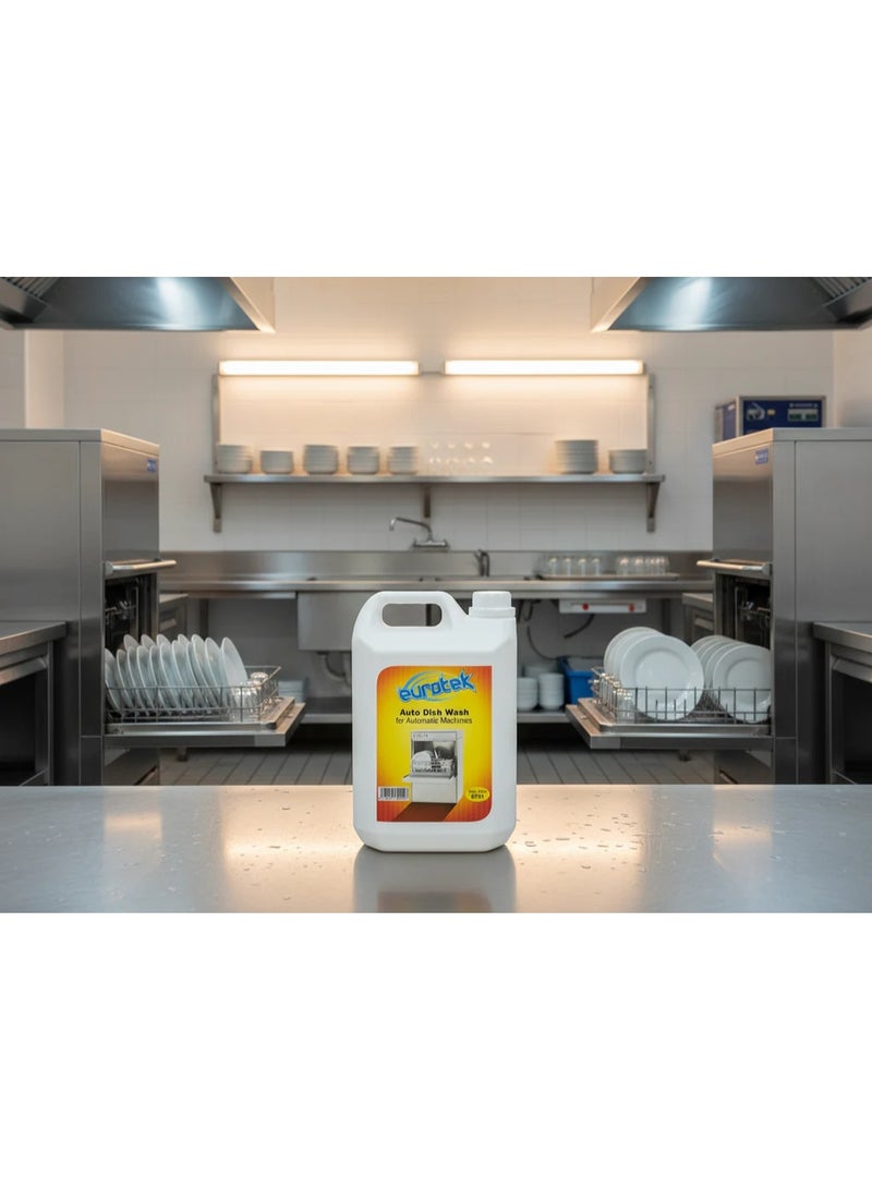 EUROTEK AUTO DISH WASH LIQUID 5 Ltr - Image 2